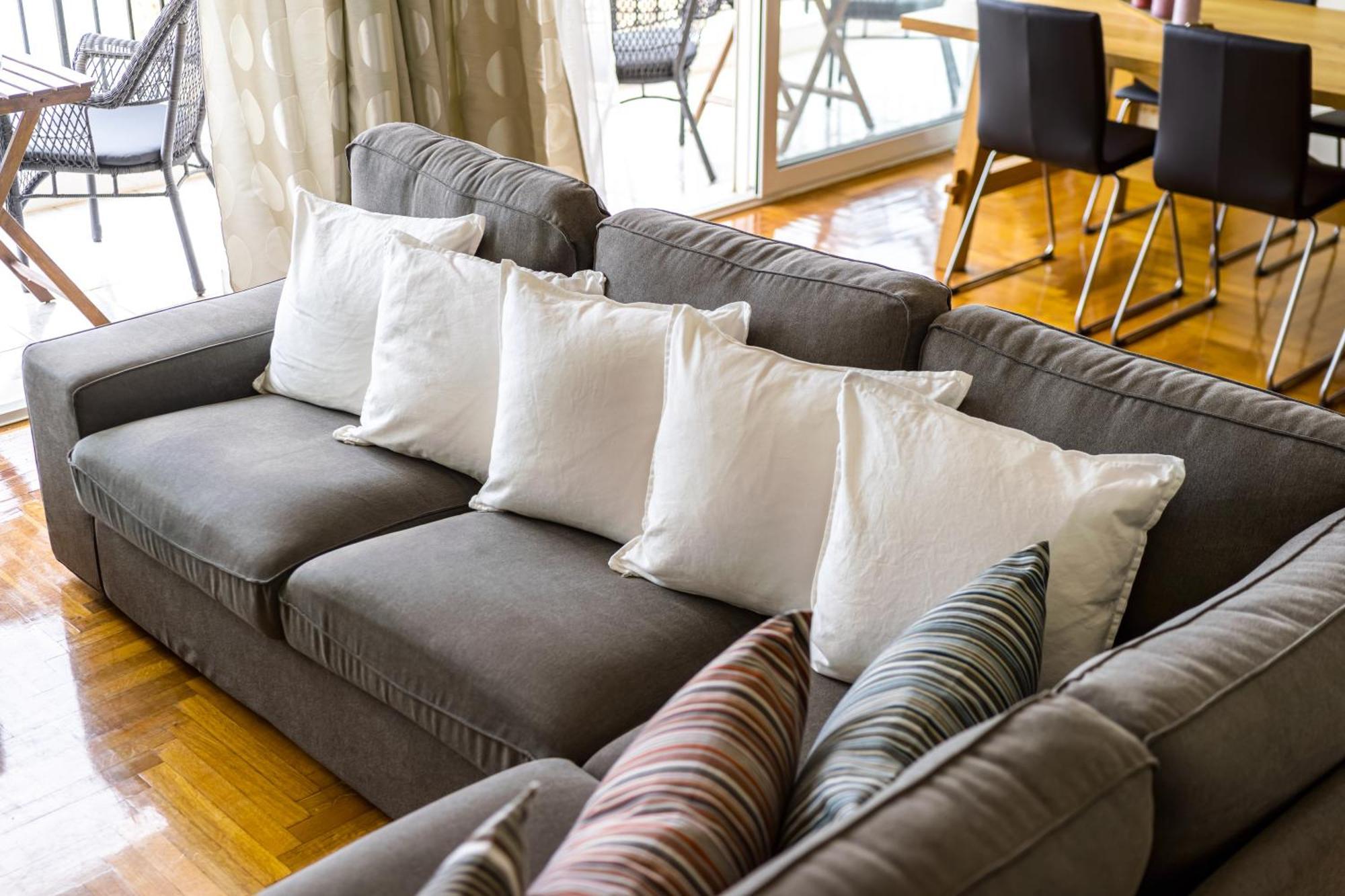 Bright Central Apartment With Splendid Sea View! Халкис Екстериор снимка