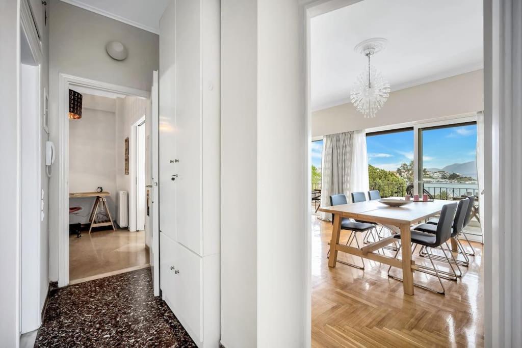 Bright Central Apartment With Splendid Sea View! Халкис Екстериор снимка