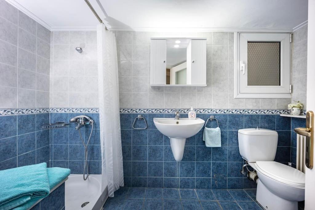 Bright Central Apartment With Splendid Sea View! Халкис Екстериор снимка